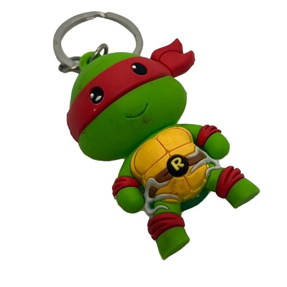 TMNT Teenage Mutant Ninja Turtles Set of 7 Keychains - Picture 5 of 11
